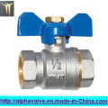 Butterfly Handle Brass Water Ball Valve (a. 0109)